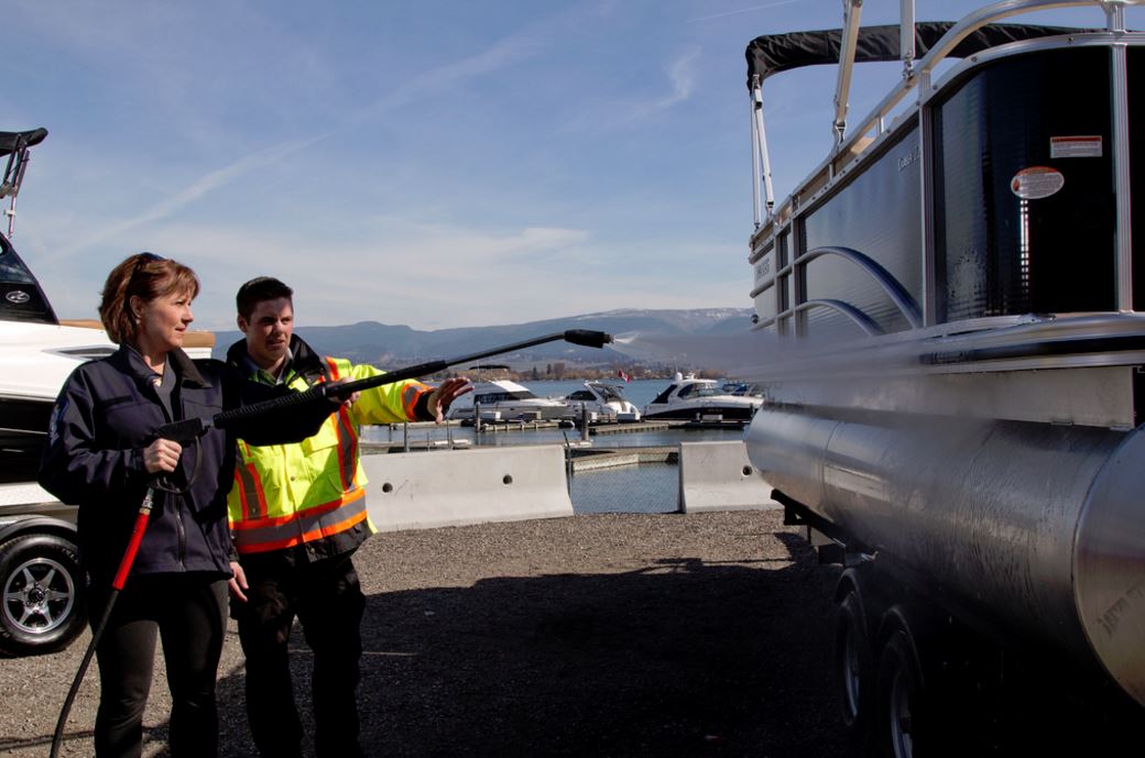 New Zebra/Quagga Mussel Inspection Stations For BC’s Border for 2016 Boating Season