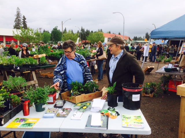 NWIPC Booth at Smithers Genealogical Society Plant Sale